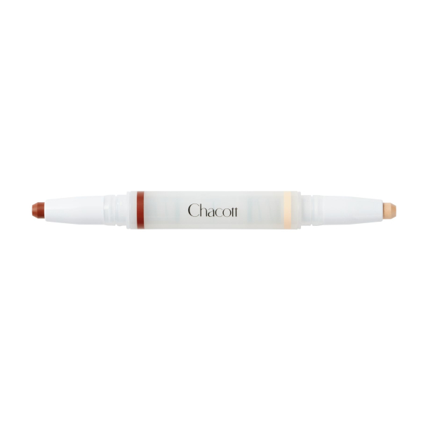 Chacott - Crayon Double Multi - 1.6g - 421 Light Sequoia x Sunkiss