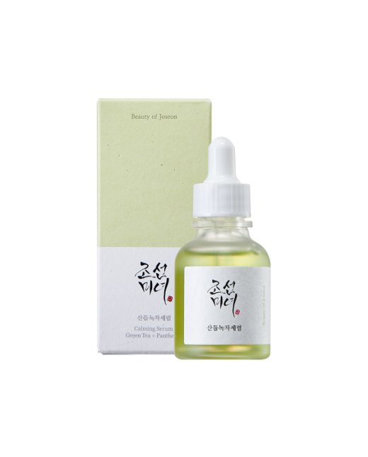 BEAUTY OF JOSEON - Calming Serum : Green tea + Panthenol - 30ml