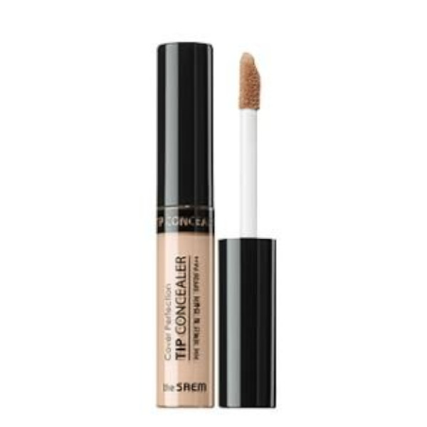 The Saem - Cache Perfection Tip Correcteur SPF28 PA++ - 6.5g - 1.75 Middle Beige