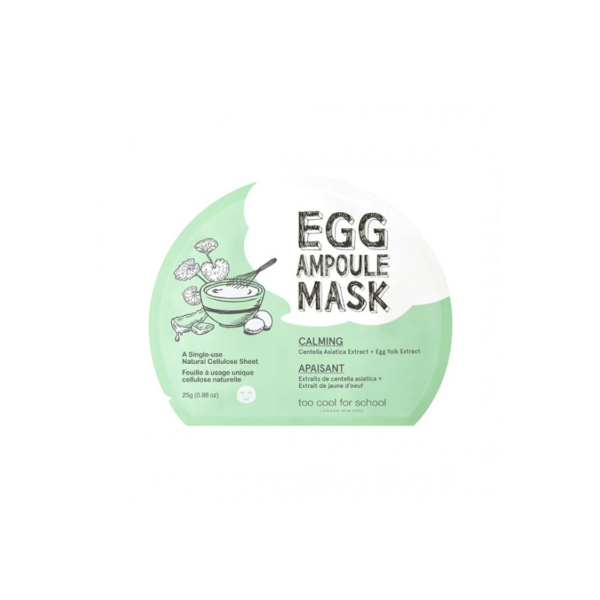 Too Cool For School - Too Cool For School - Egg Cream Mask (Calming) - 1pc - 1pieza